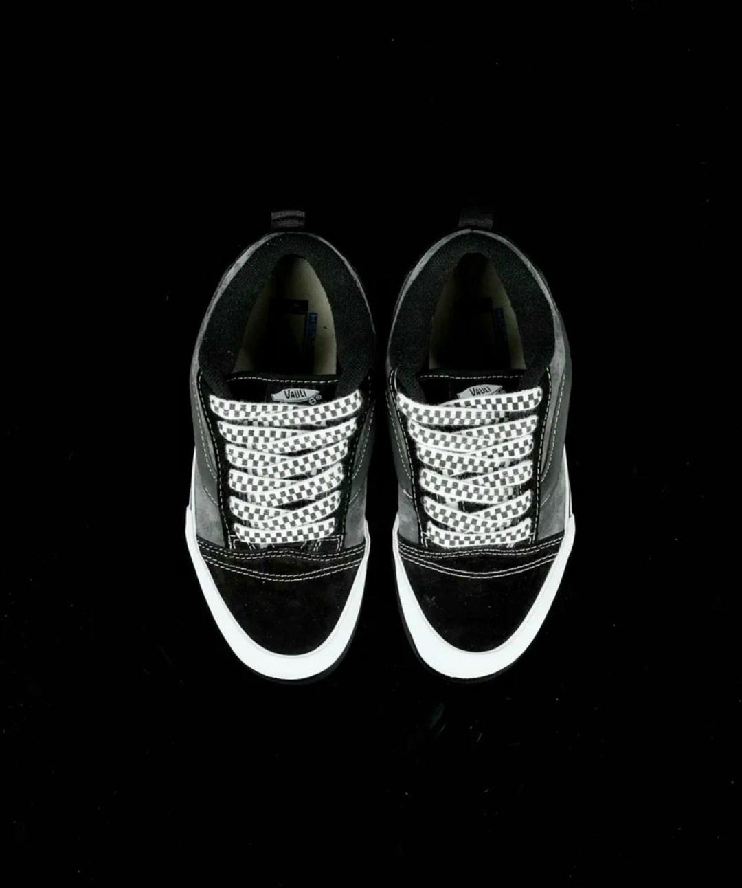 кеды мужские vans knu skool черные,,кроссовки vans knu skool,кеды vans knu skool mono black черные,vans knu skool черные