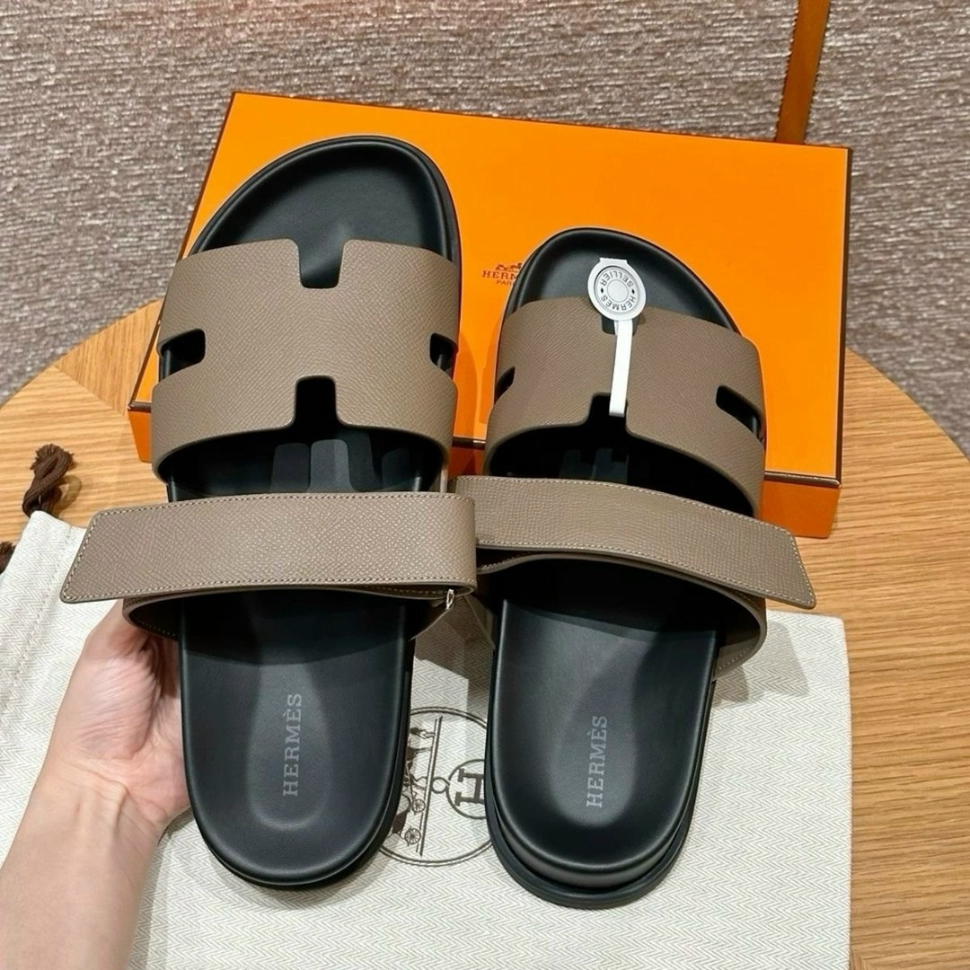 шлепанцы hermes,шлепки хермес,кожаные шлепанцы,сандалии hermes,шлепки hermes