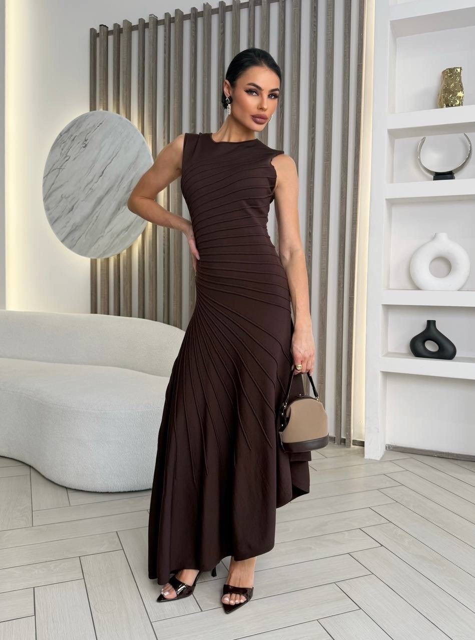 платье,женское платье,платье коричневое,платье миди