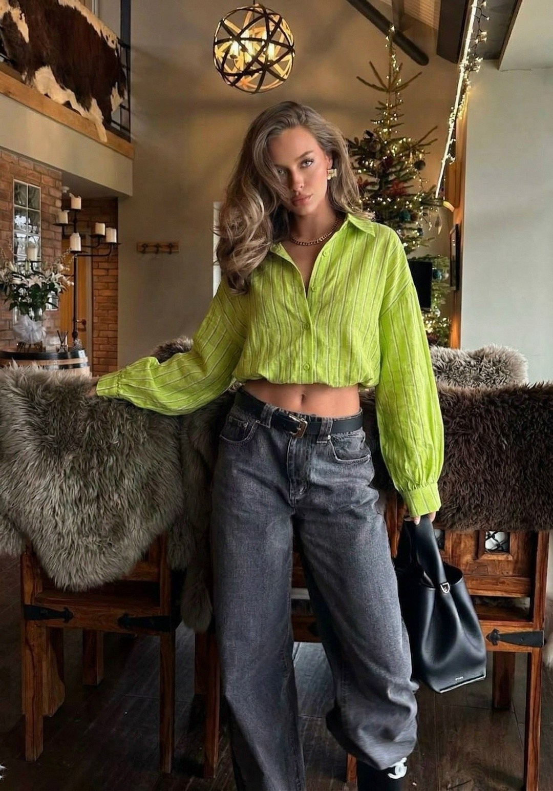 рубашка оверсайз в полоску,рубашка оверсайз в полоску trendy truth,мода стиль,мода модная