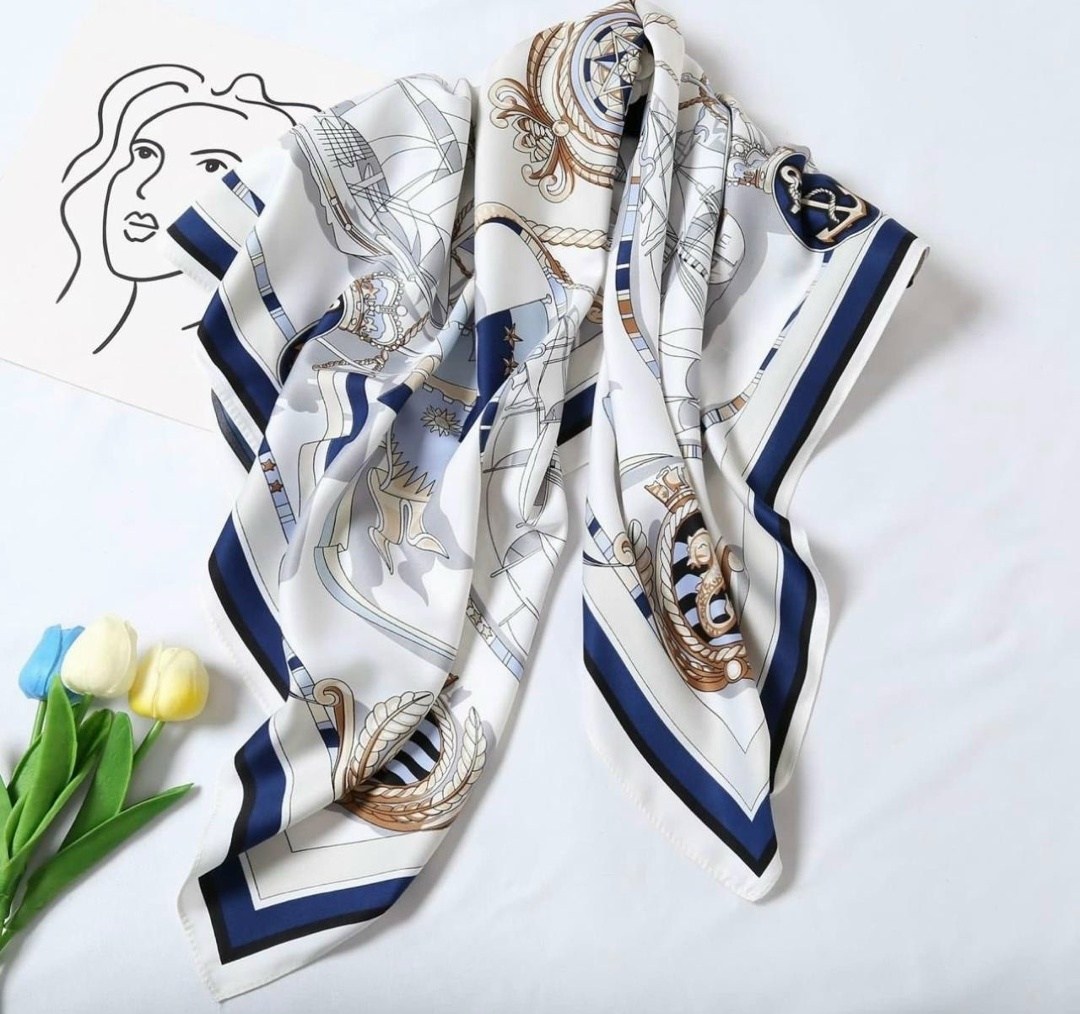 шёлковый шарф с принтом,платок женский шелковый,платок летний шелковый,шелковые платки,шелковый шарф