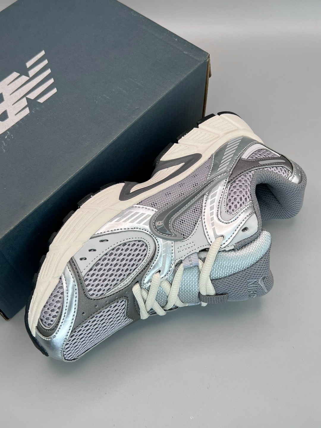 мужские белые кроссовки balenciaga track 2,кроссовки баленсиага xl,кроссовки баленсиага 3хл,кроссовки a1 chunky sneakers unisex low-top, серебряный,кроссовки