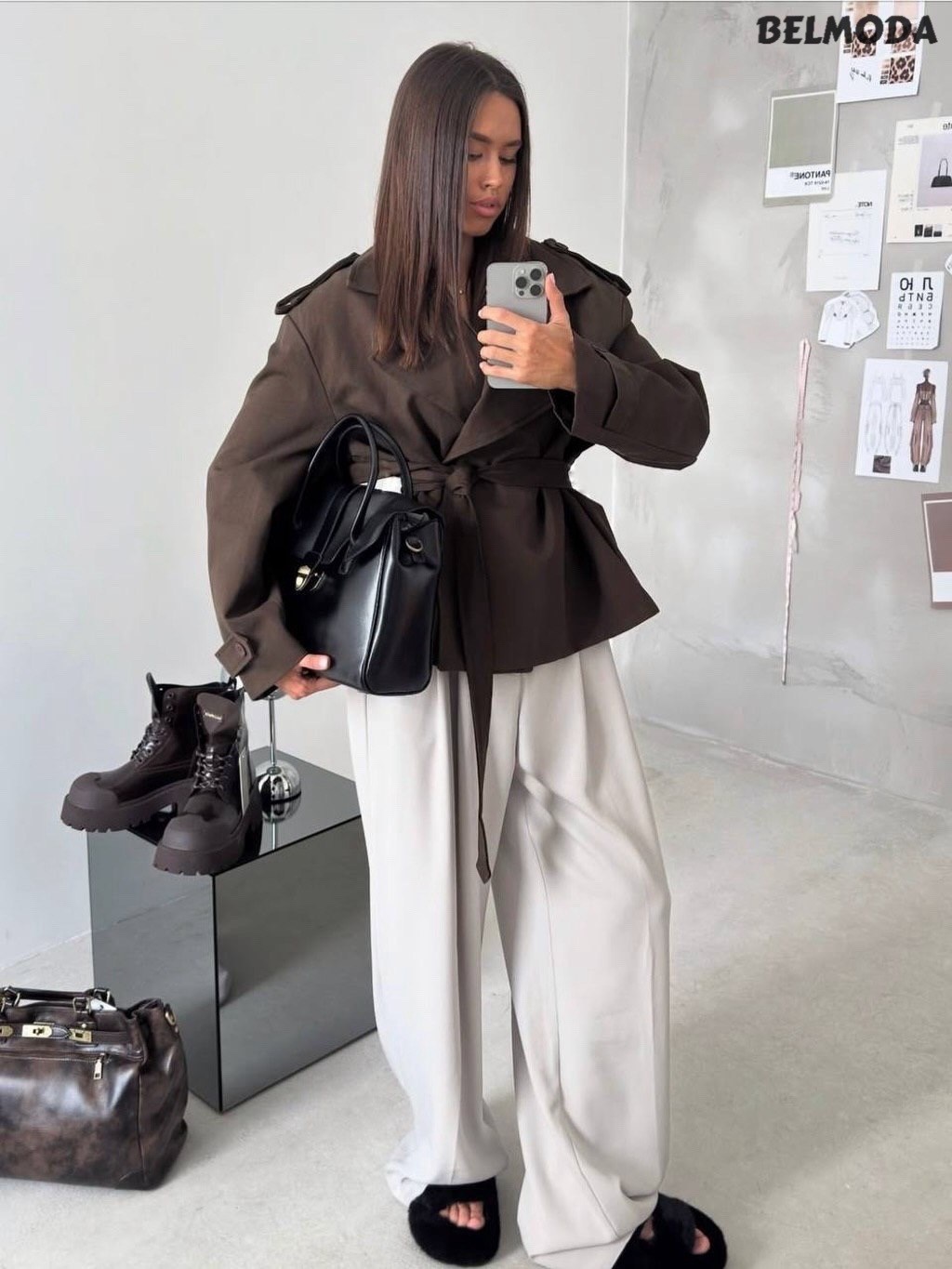 тренч с поясом,женский тренч,куртка повседневная,короткий тренч,плащ женский