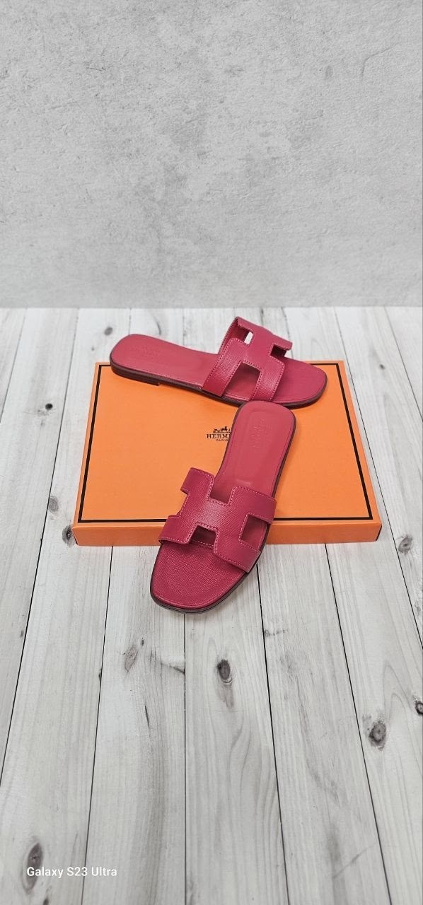 шлепки эрмес оран,шлепанцы гермес оранжевые,шлепки эрмес,шлепанцы hermes,шлепки хермес