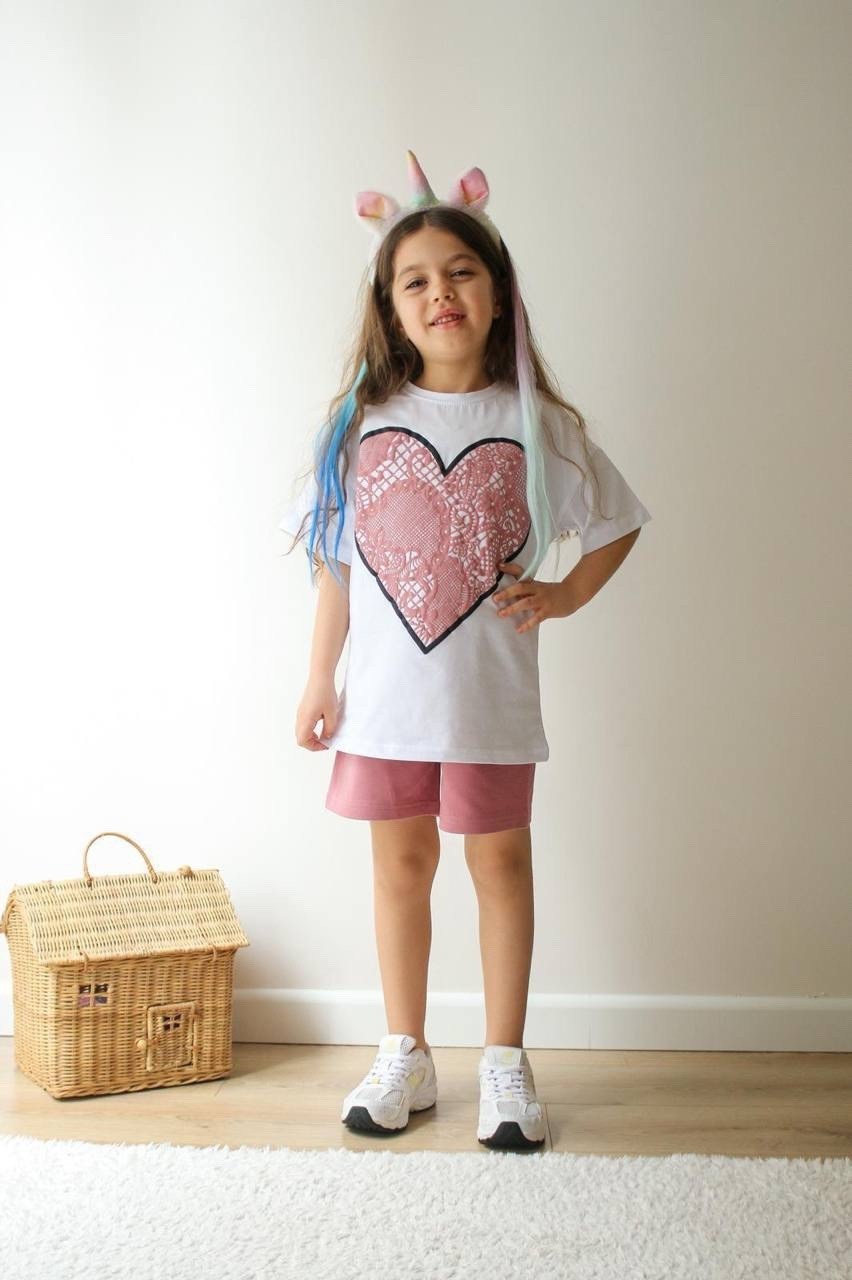 комплект одежды для девочек,футболки для девочек,костюм на девочку,комплект одежды,костюм розово