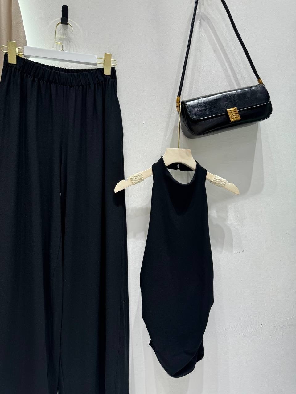 черный бархатный комбинезон na-kd,вечерние комбинезоны,комбинезон вечерний брючный porto,женский комбинезон,комбинезон