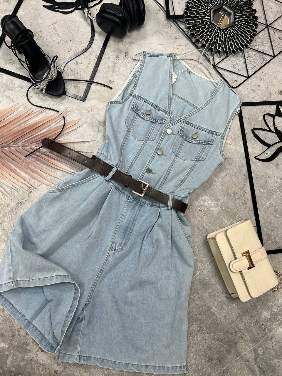 женские джинсовые комбинезоны без рукавов,комбинезон женский джинсовый,летний комбинезон короткий джинсовый,корейские джинсовые комбинезоны,комбинезон джинсовый