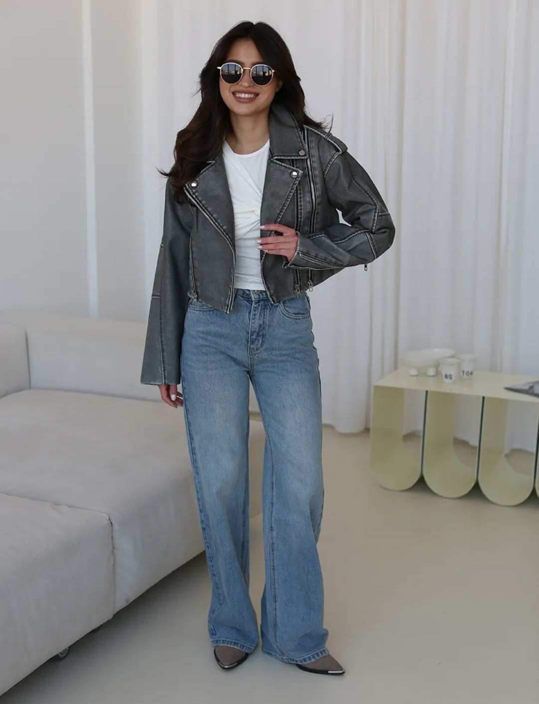 косуха винтажная оверсайз кожаная куртка серая,косуха винтажная,косуха винтажная кожаная куртка серая оверсайз mony,косуха винтажная куртка кожаная oversize серая monyken,кожаная куртка