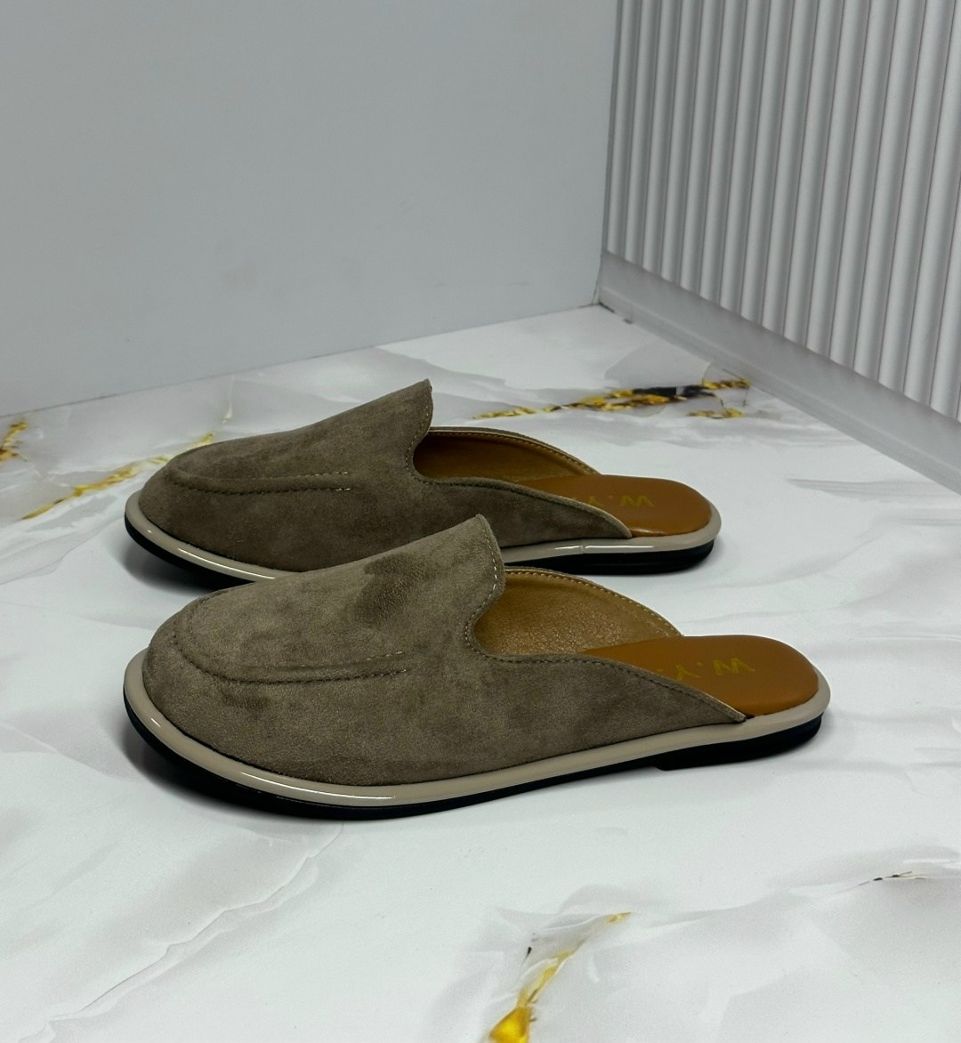 ,мюли замшевые,мюли женские,домашние тапочки,женская