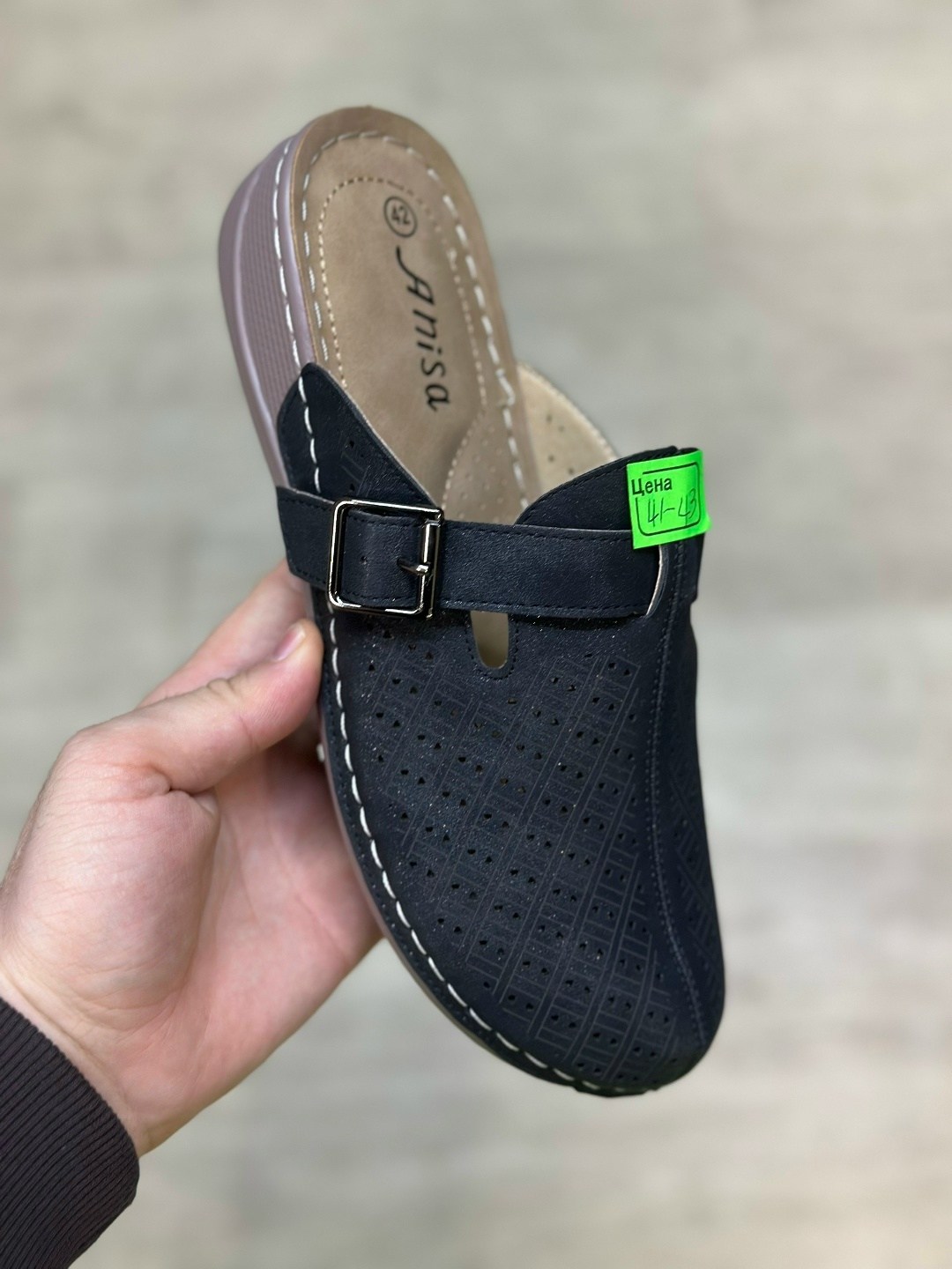 ,женские шлепанцы,сабо с перфорацией,сабо,шлепки женские