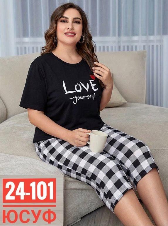 пижама с бриджами большие размеры,женская пижама с бриджами,пижама женская,пижама женская трикотажная хлопок с бриджами,пижама с бриджами трикотажная