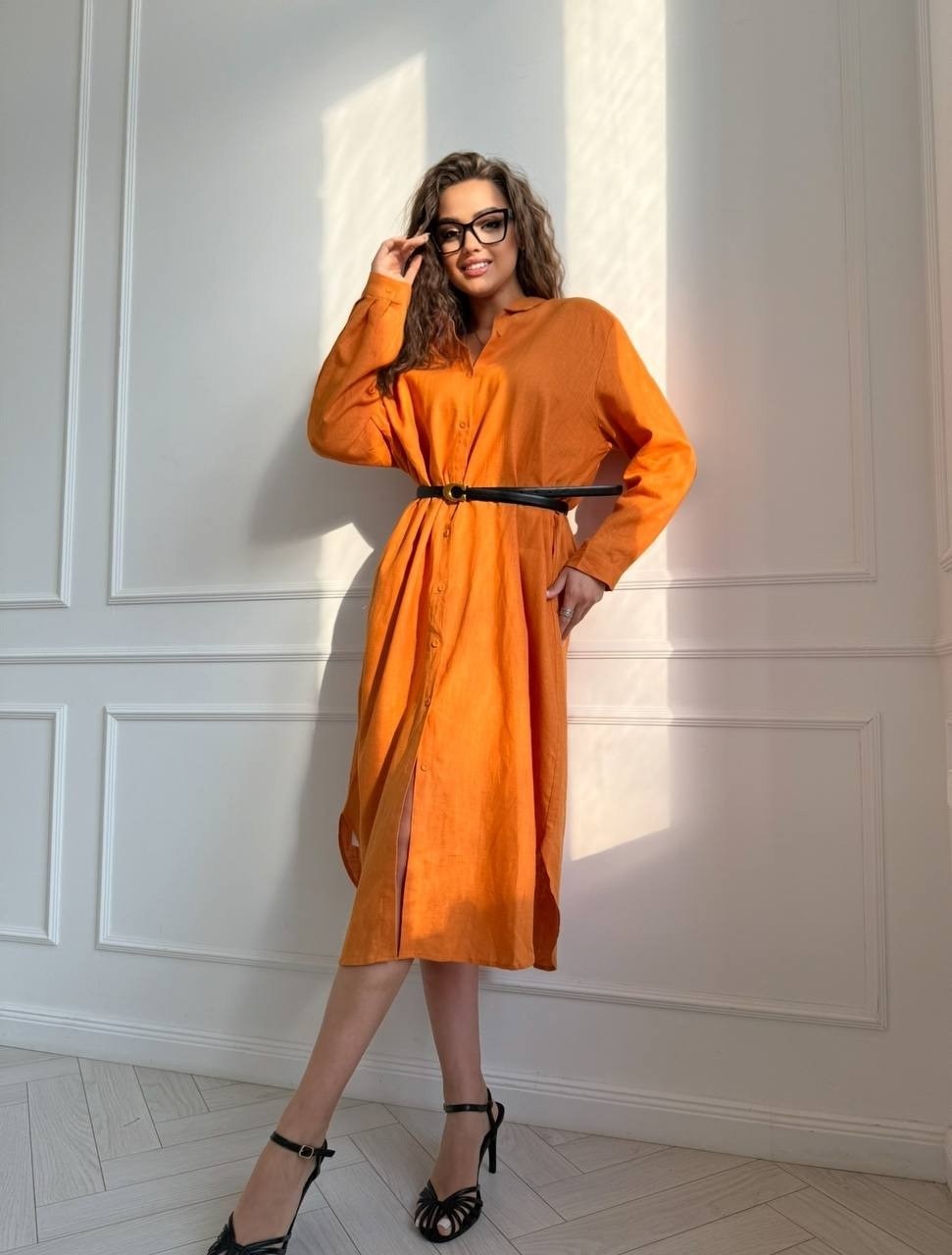 платье-рубашка,белое платье рубашка,платье льняное,льняное платье рубашка,платье рубашка с поясом