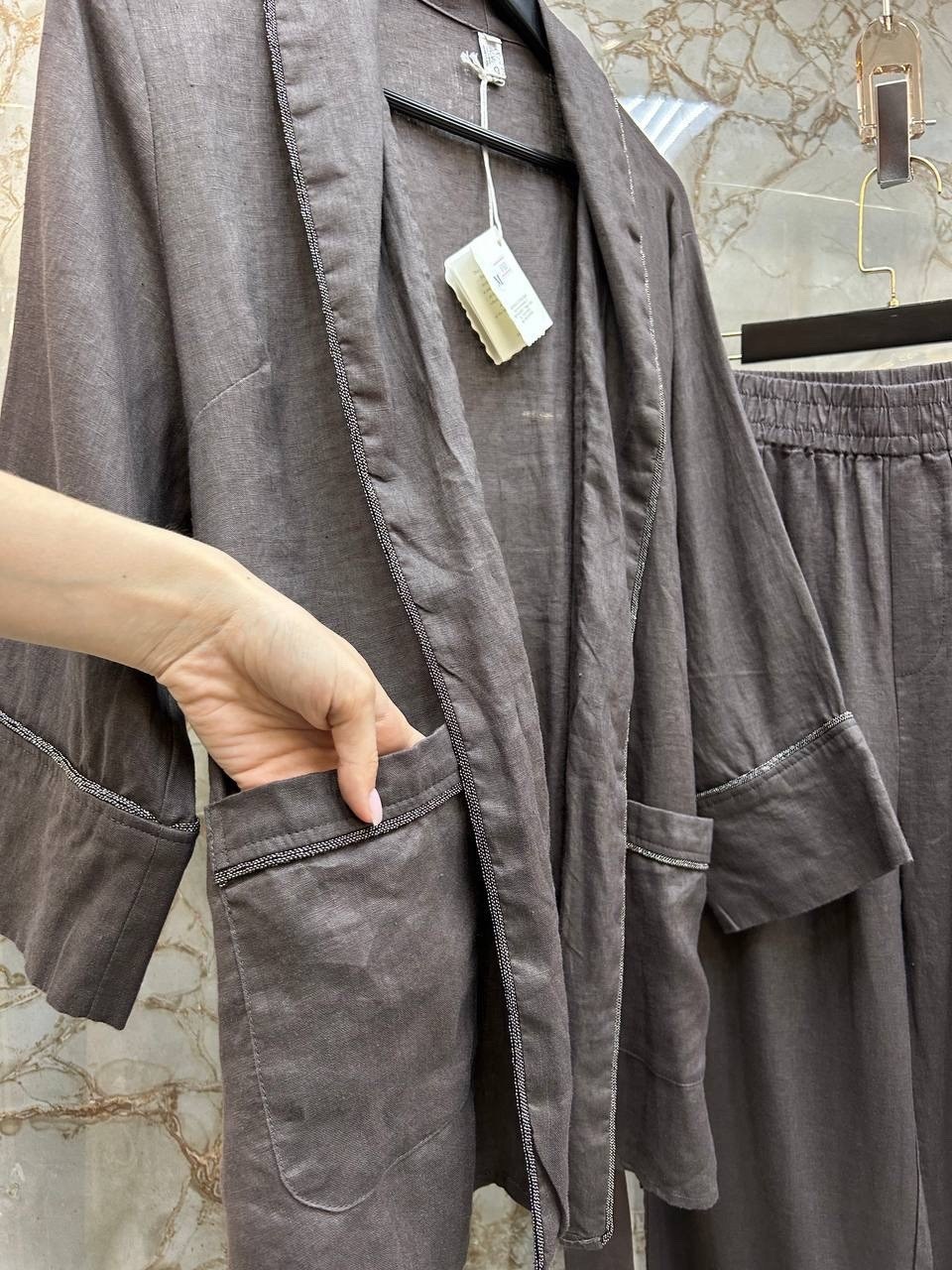 женский атласный шелковый пижамный комплект,шелковые пижамы,пижамы для женщин,шелковый костюм в пижамном стиле в 2026,шелковый домашний костюм