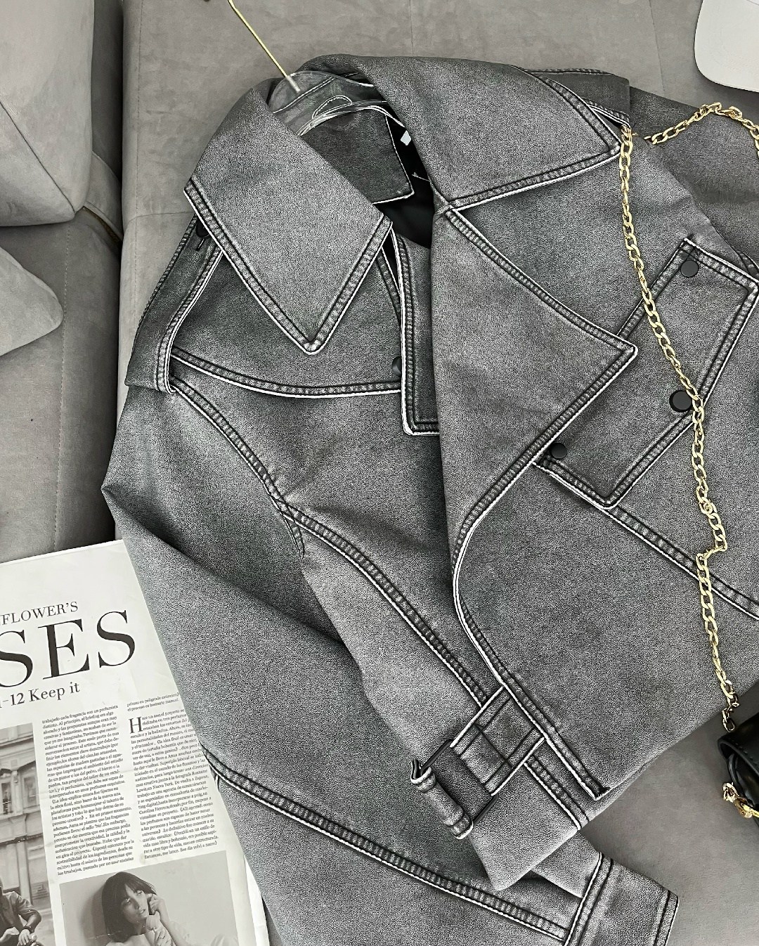 косуха куртка,косуха джинсовая,женская косуха,серая косуха,кожаная куртка косуха