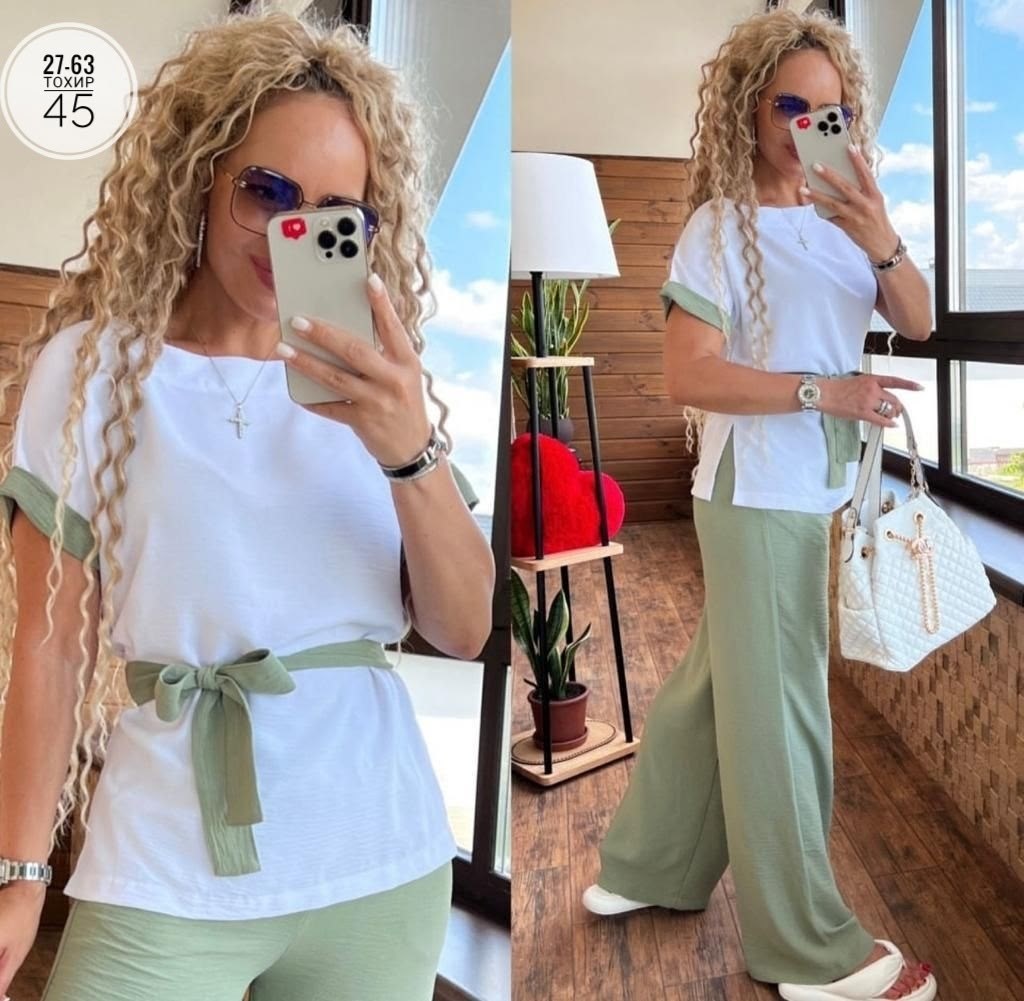 костюм двойка женский летний,костюм брючный палаццо,костюм двойка женская,костюм женский,женские летние костюмы