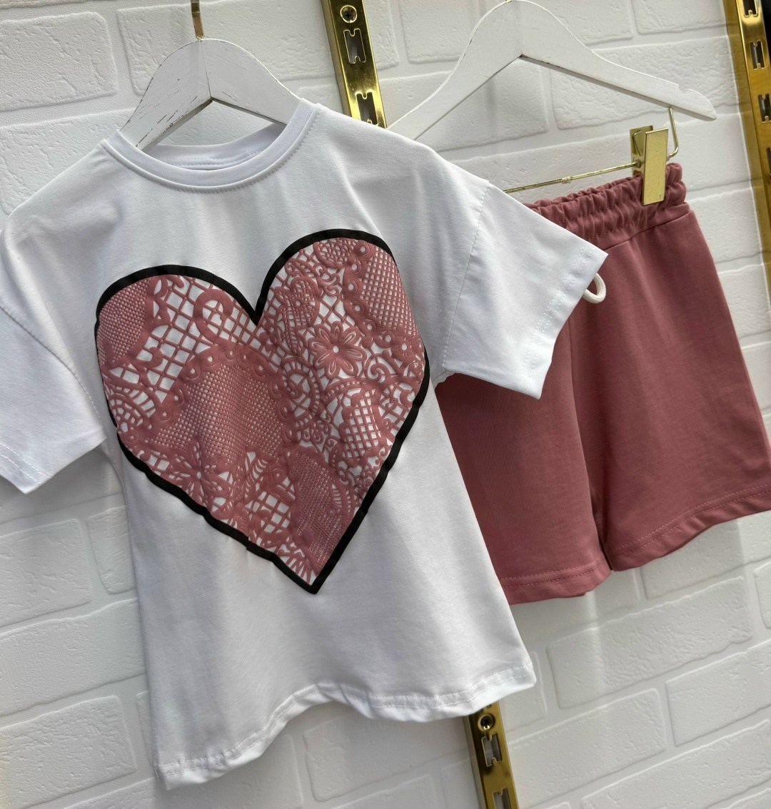 комплект одежды для девочек,футболки для девочек,костюм на девочку,комплект одежды,костюм розово