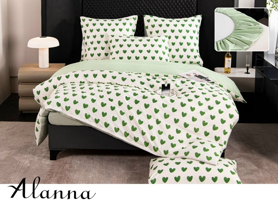 комплект постельного белья alanna,комплект постельного белья евро alanna,комплект постельного белья,комплект постельного белья alanna двуспальный,комплект постельного белья двуспальный