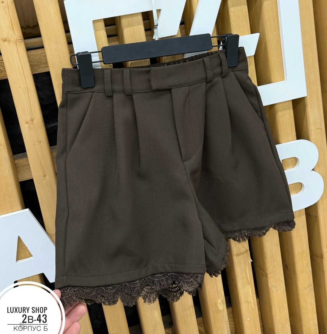 женские шорты,шорты кружево,шорты кружевные,черные шорты,повседневные шорты