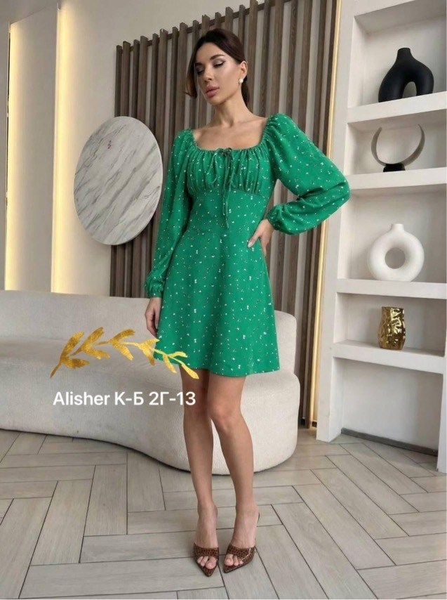 женское платье,платье,стильное платье,платье летнее,платье женское зеленое