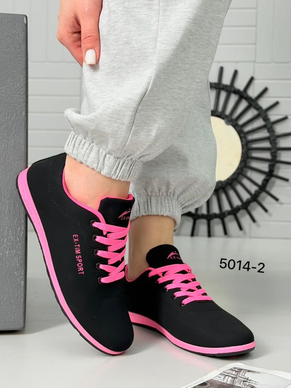 ex tim кроссовки женские,,кроссовки женскиe,кроссовки ex-tim,черно розовые кроссовки женские