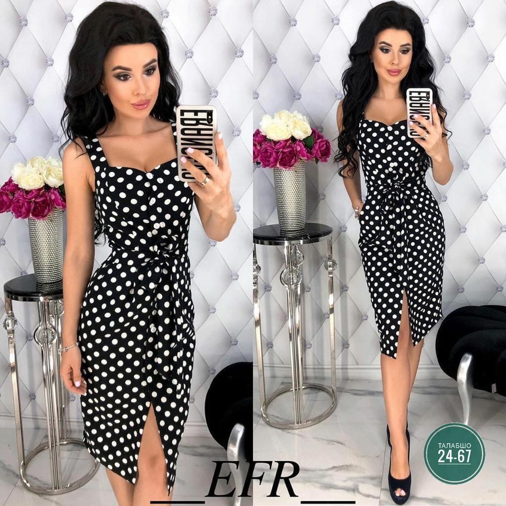 платье летнее,платья в горошек,платье,женское платье,платье горох