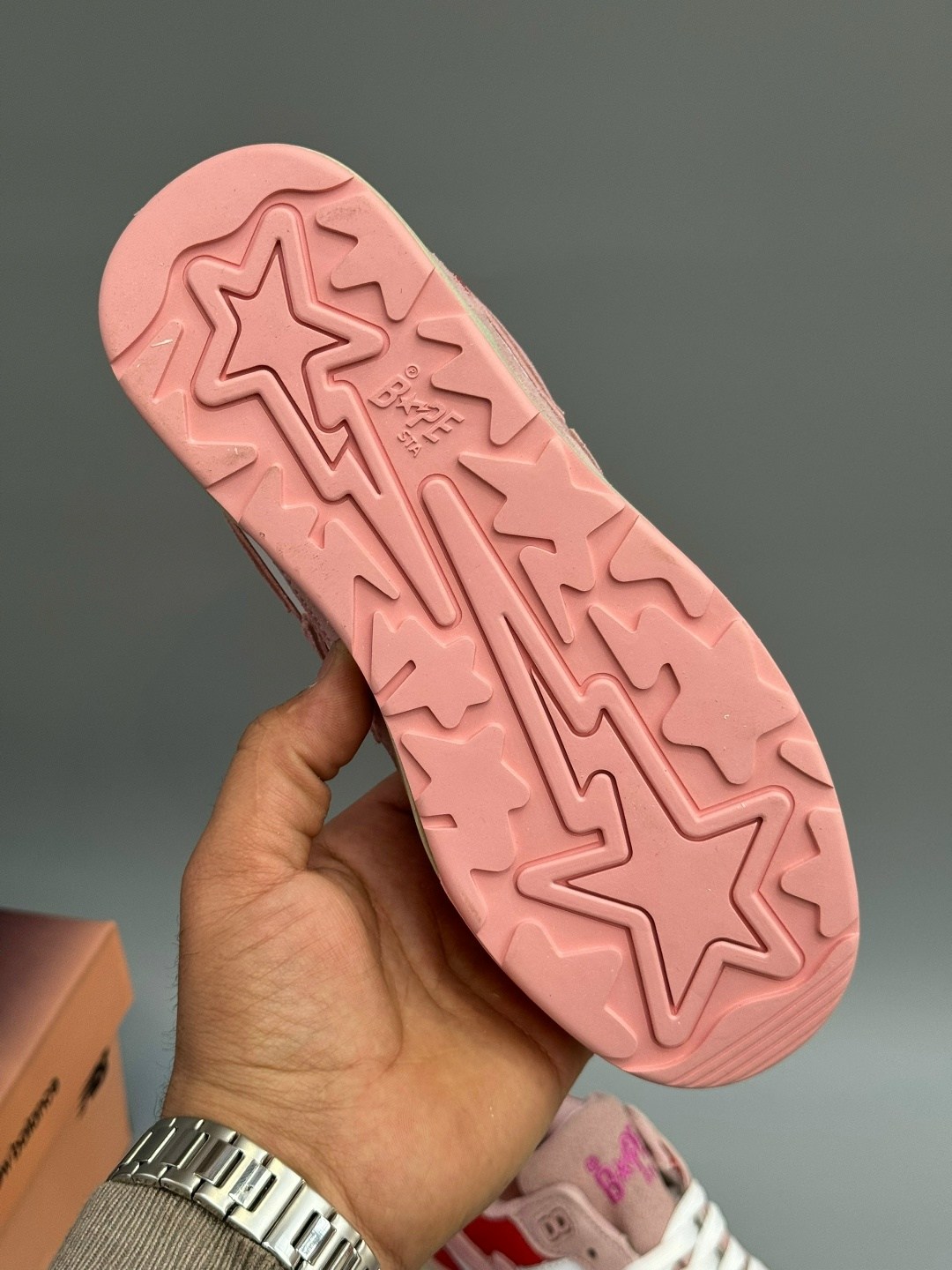 bape кроссовки,кроссовки,женские кроссовки,розовые кроссовки,кроссовки bape sta pink