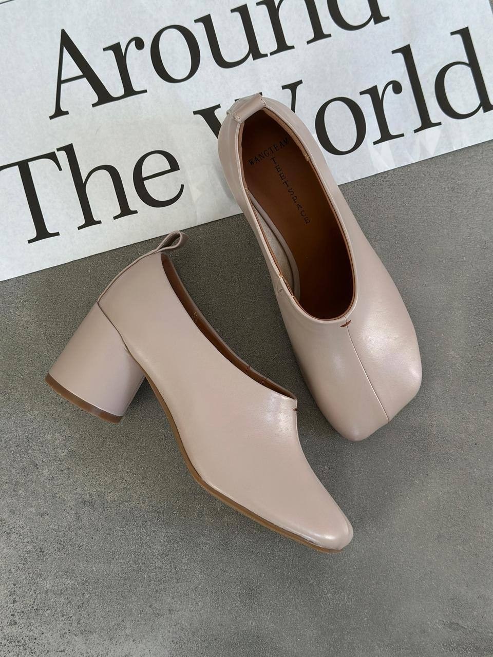 ,туфли женские на устойчивом каблуке натуральная, туфли,повседневные туфли, женская