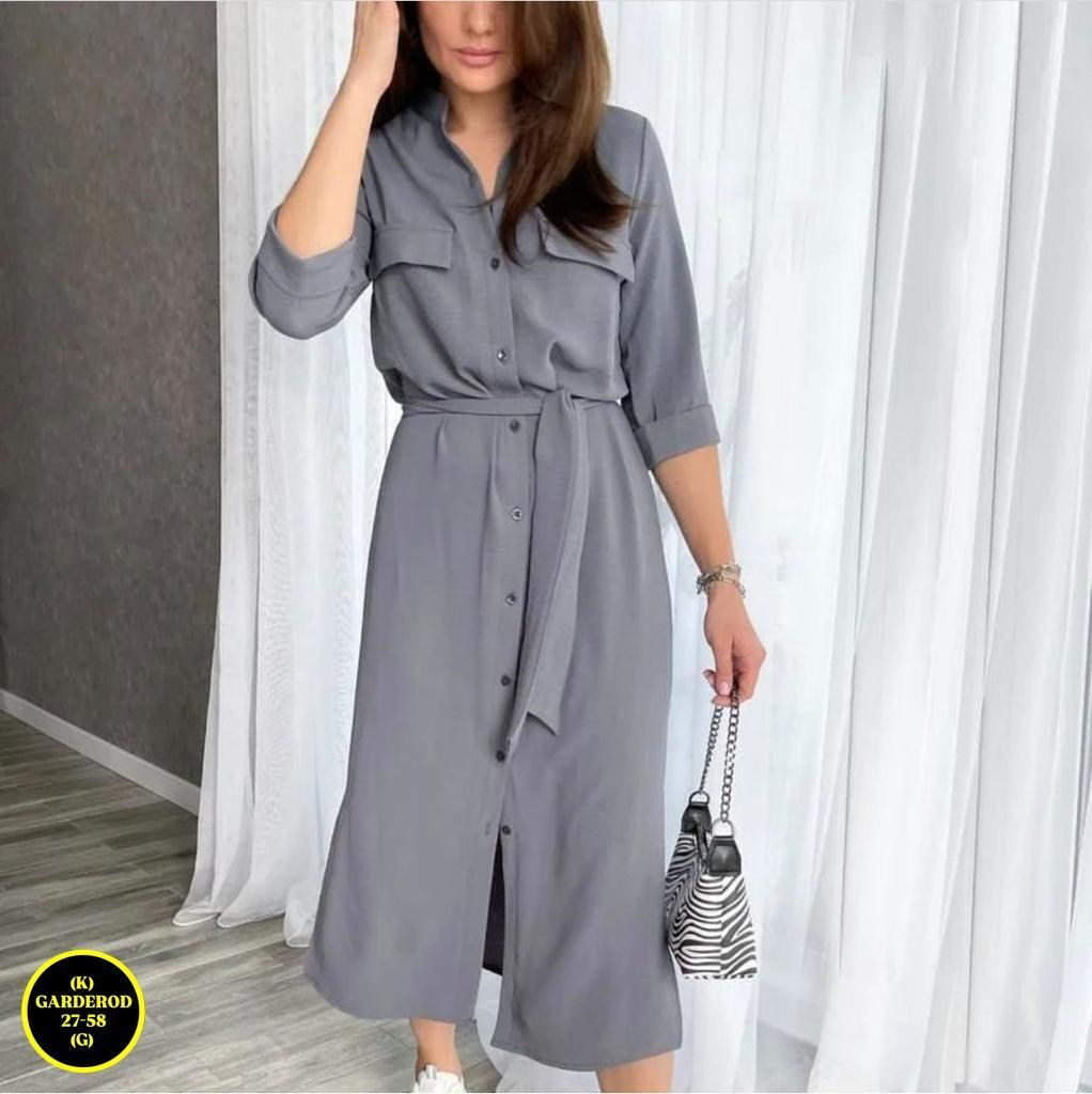 платье рубашечного кроя,платье с поясом,платье женской,платье рубашка миди,платья