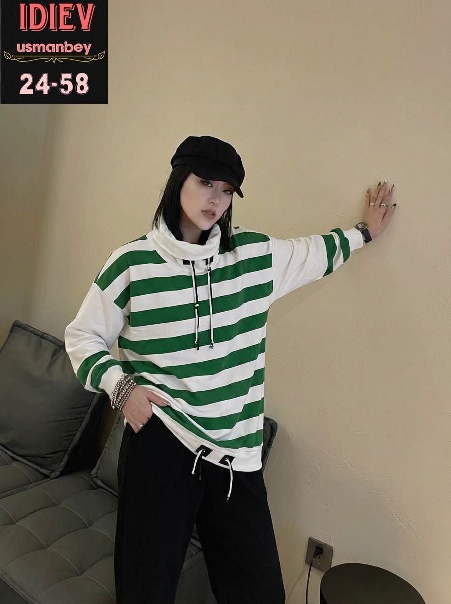 кофта женская,кофта в полоску,свитера женские,женская кофта оверсайз,кофта толстовка