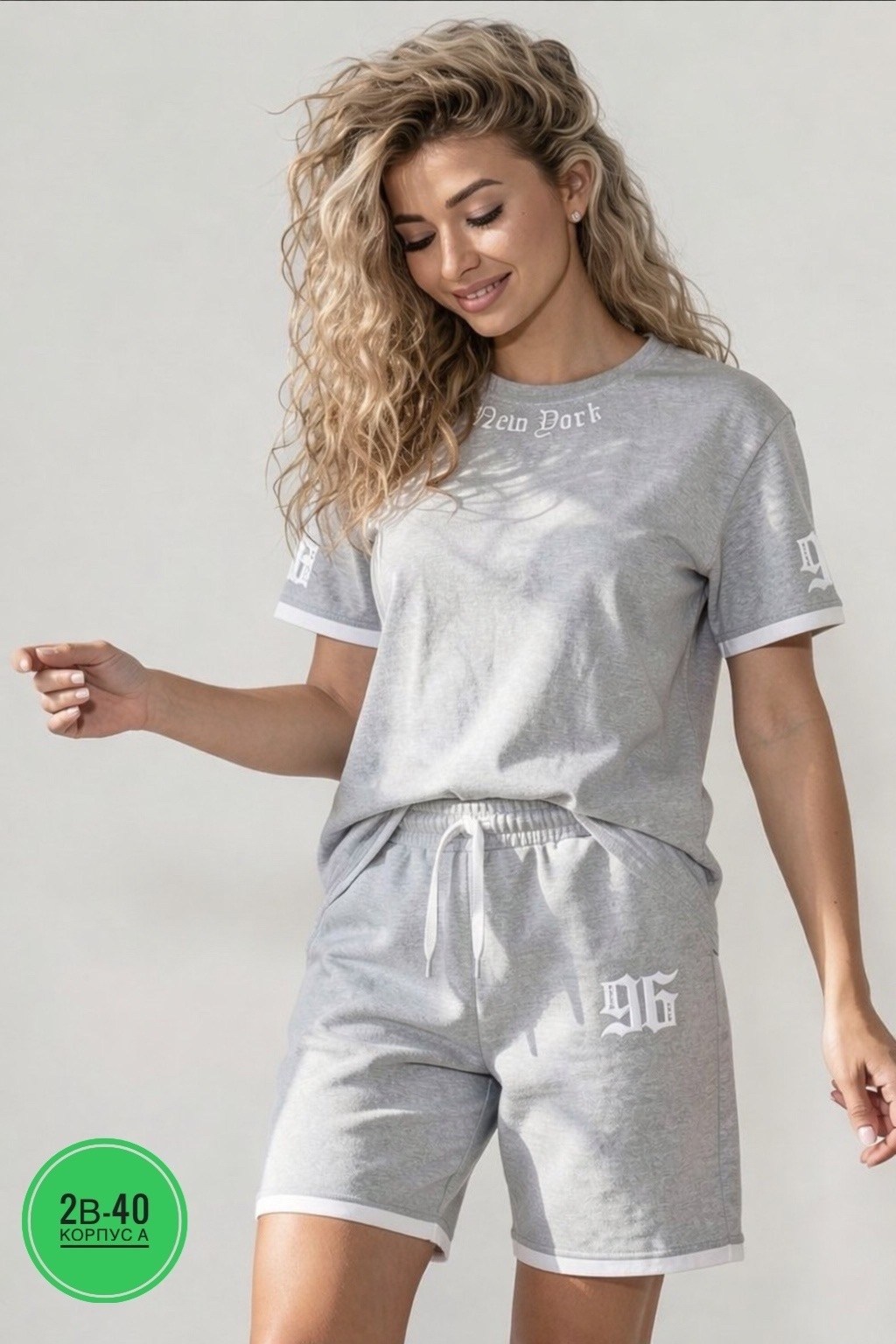 cпортивный костюм оверсайз,летние костюмы,женские костюмы,костюм женский спортивный,костюм женский серый