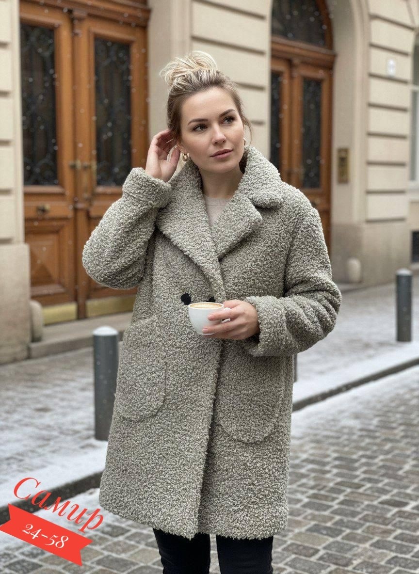 куртка барашек,пальто экомех барашек,шубка барашек ,шуба,пальто ткань эко мех барашка