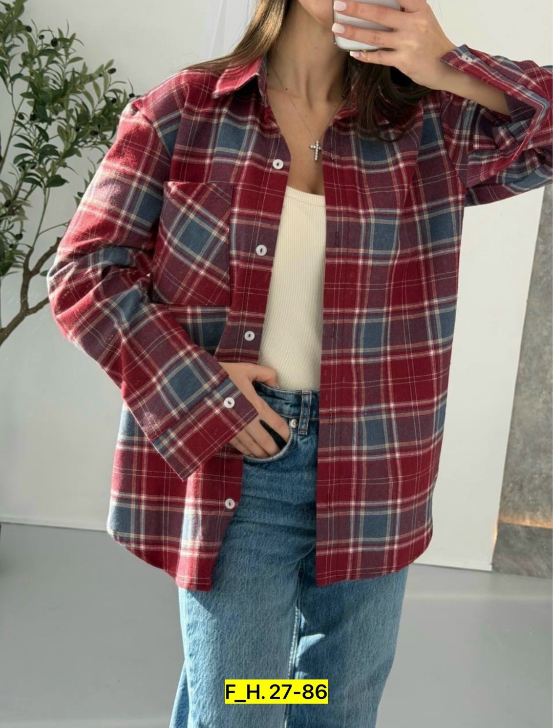 рубашка в клетку,рубашка в клетку женская,рубашка в клетку хлопковая оверсайз 4times,женская рубашка оверсайз в клетку,рубашка женская