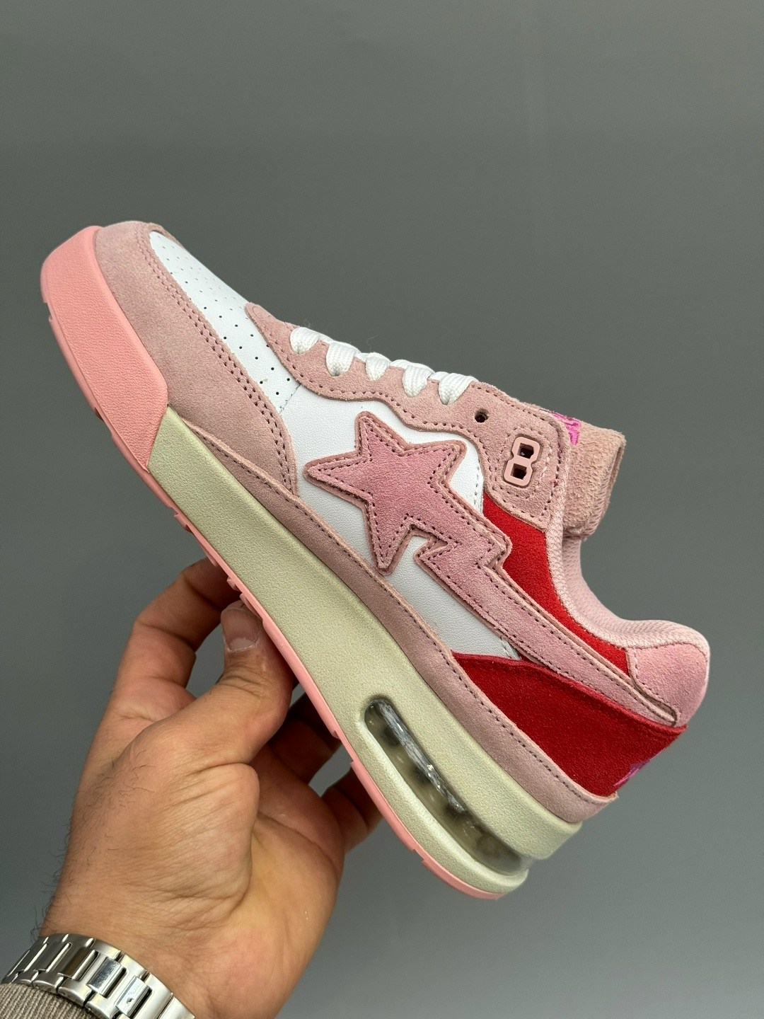 bape кроссовки,кроссовки,женские кроссовки,розовые кроссовки,кроссовки bape sta pink