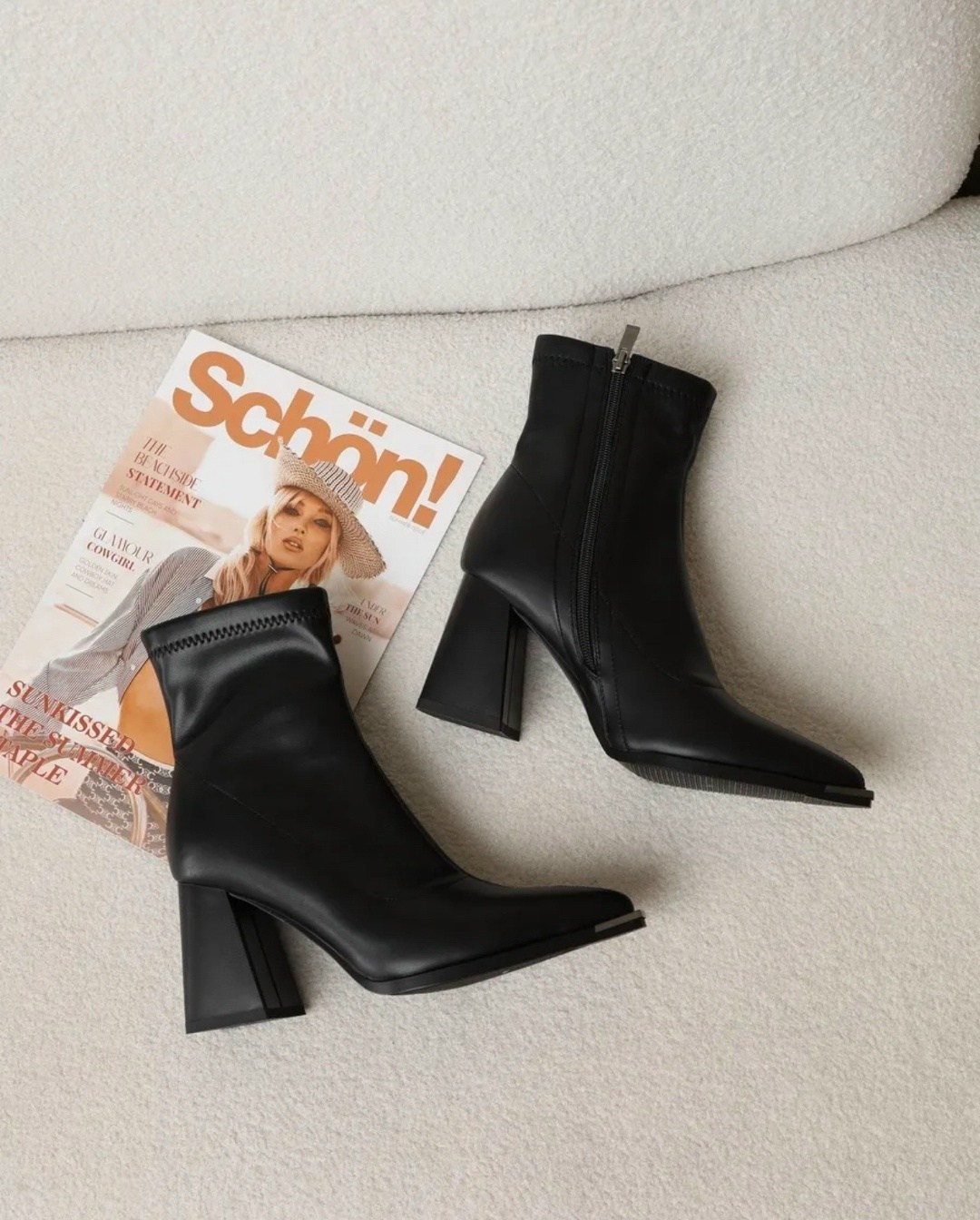 ботильоны женские,модные ботильоны,ботильоны на каблуке демисезонные,женские ботильоны с острым носком,черные ботильоны