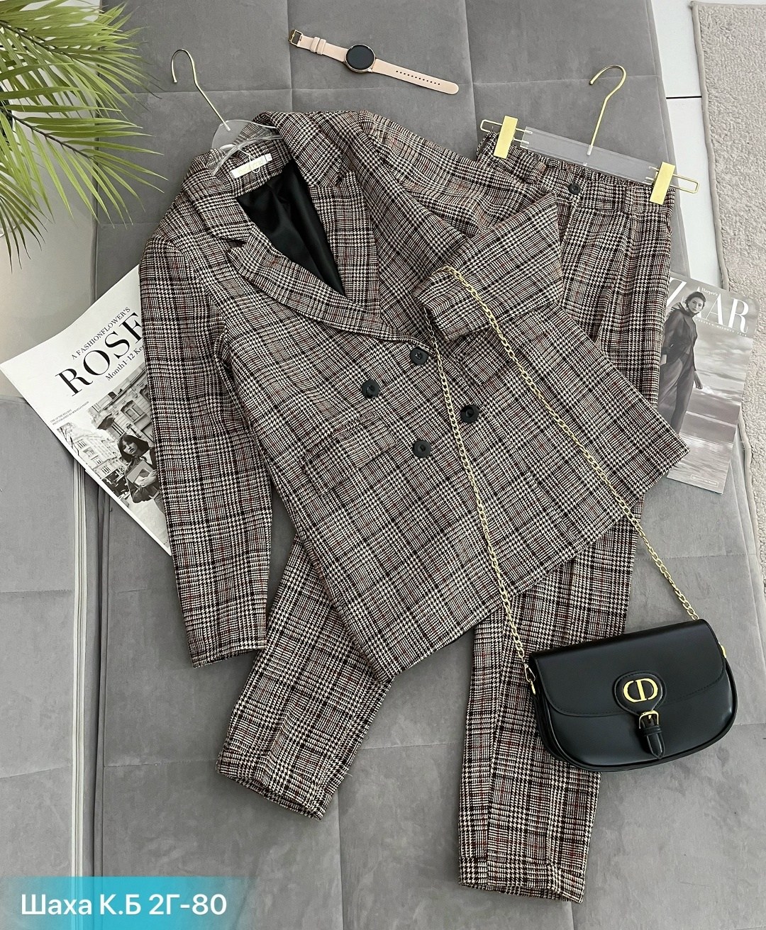 женский костюм,брючные костюмы женские,повседневный костюм,брючный костюм женский в клетку,женский костюм двойка