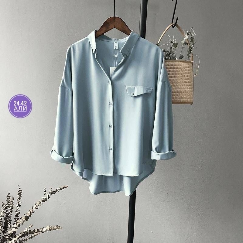 шифоновые блузки,женская рубашка,шифоновая рубашка,блузка с карманами,повседневная рубашка