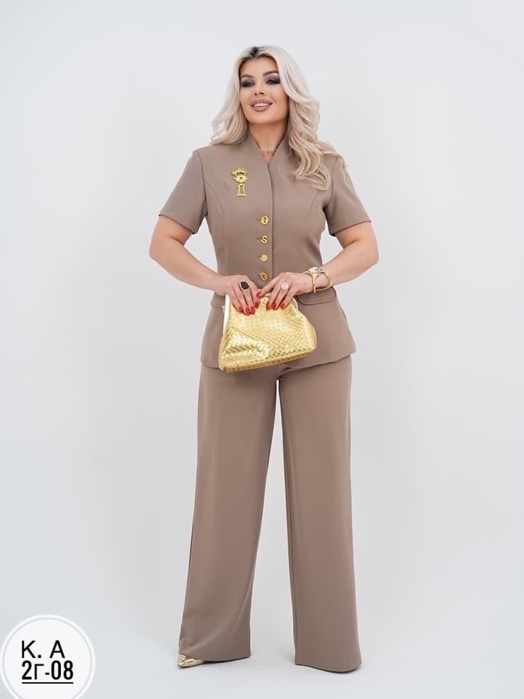 брючной костюм,жакет элит мода,женские брючные костюмы,костюм бежевый,женские костюмы