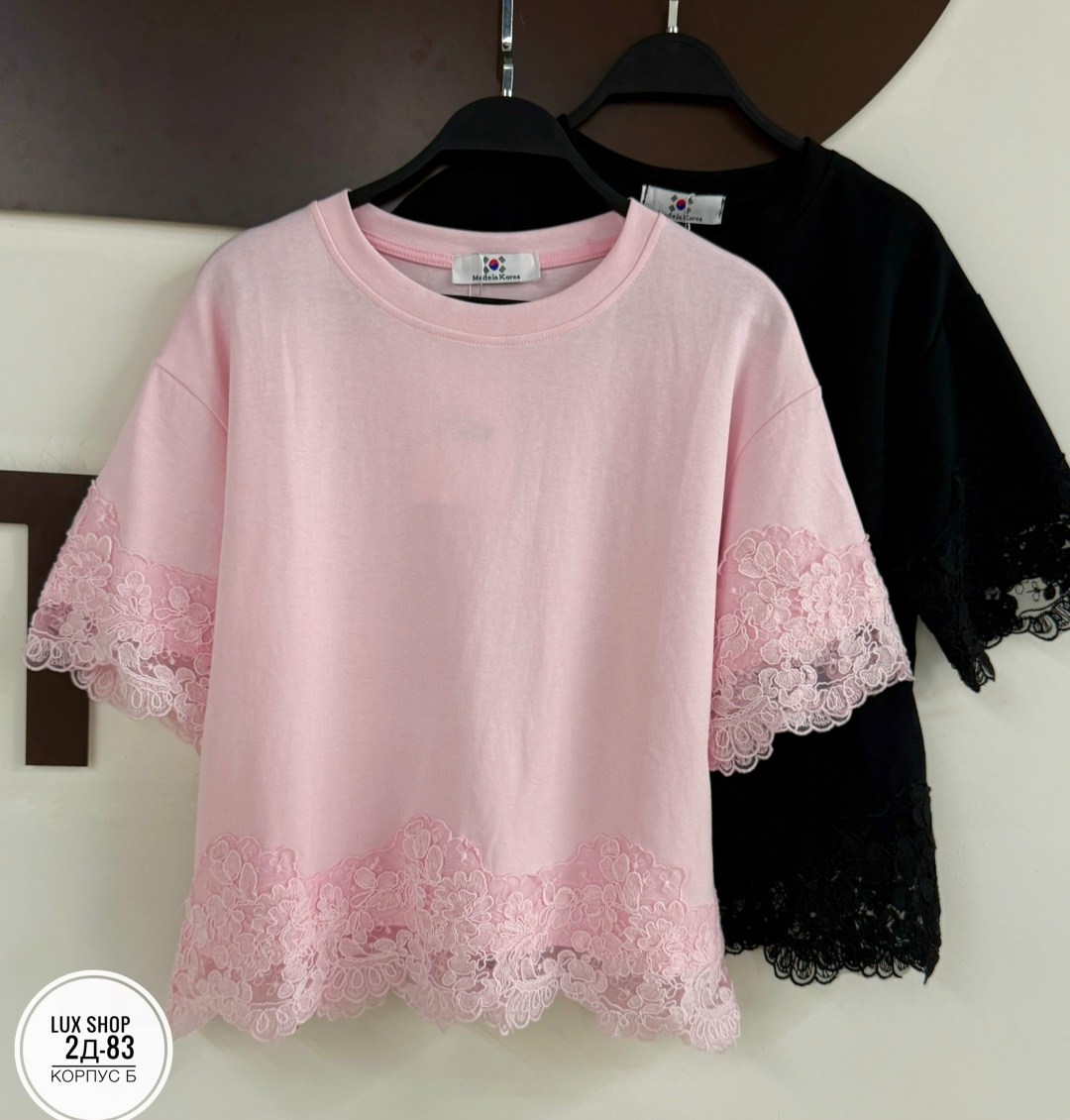 футболка с кружевами,кружевная футболка,футболки женская,стильная блуза,блузка стильная