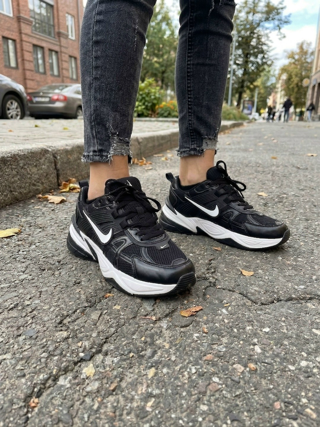 кроссовки nike,кроссовки nike v 2 k run,кроссовки nike v2k run w серый серебряный,женские кроссовки nike,