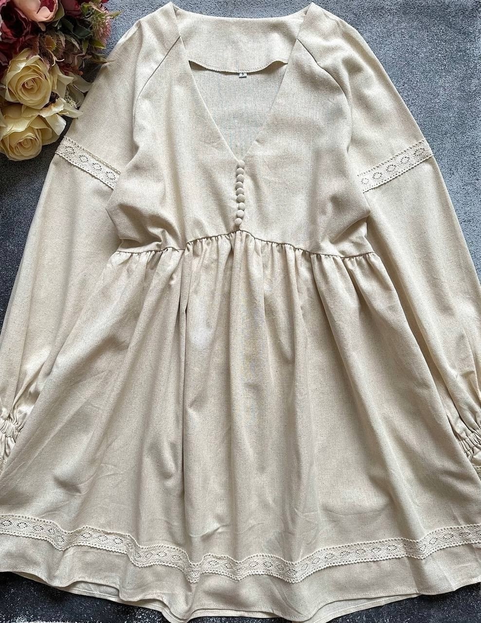 платья в стиле бохо,женское хлопковое платье,платье из хлопка и льна,платья бохо,льняное платье