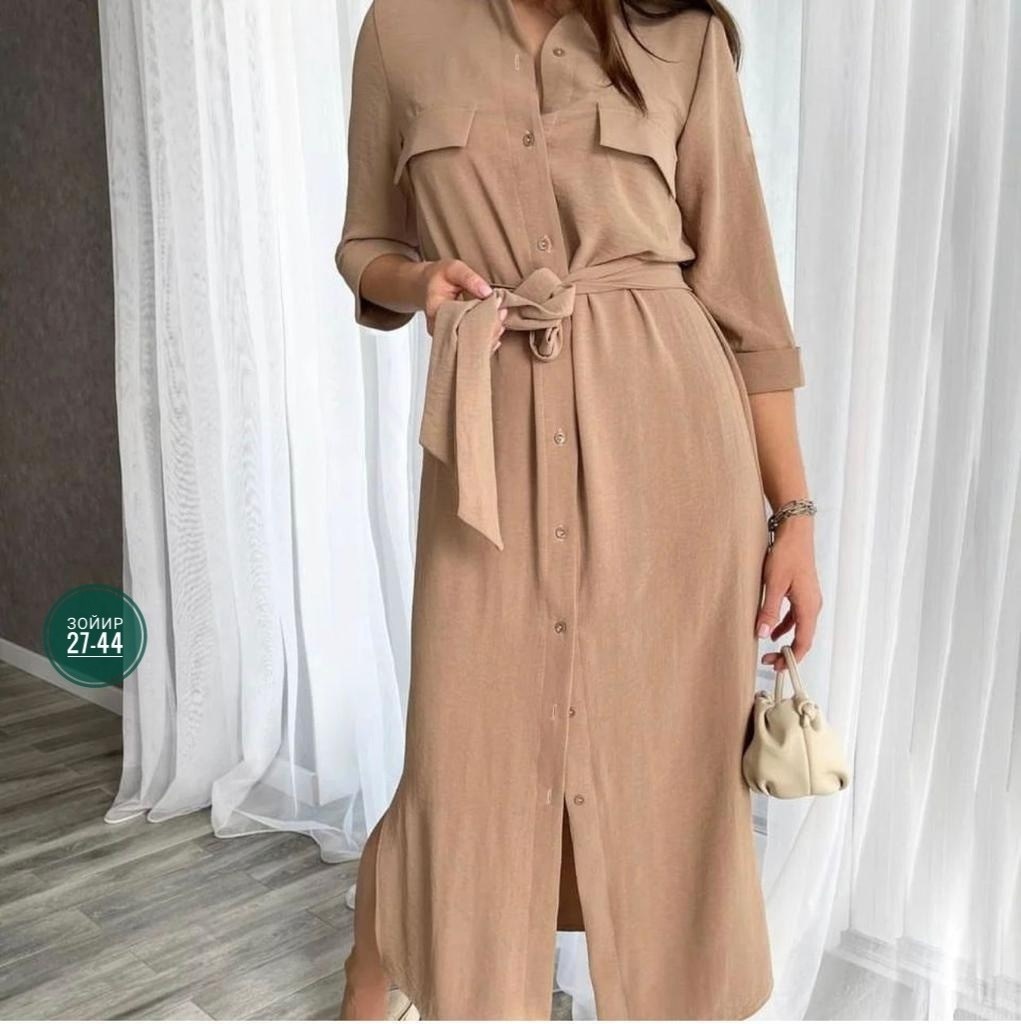 платье рубашечного кроя,красивые платья размер 44,платье с поясом,платье рубашка с поясом,платье рубашка