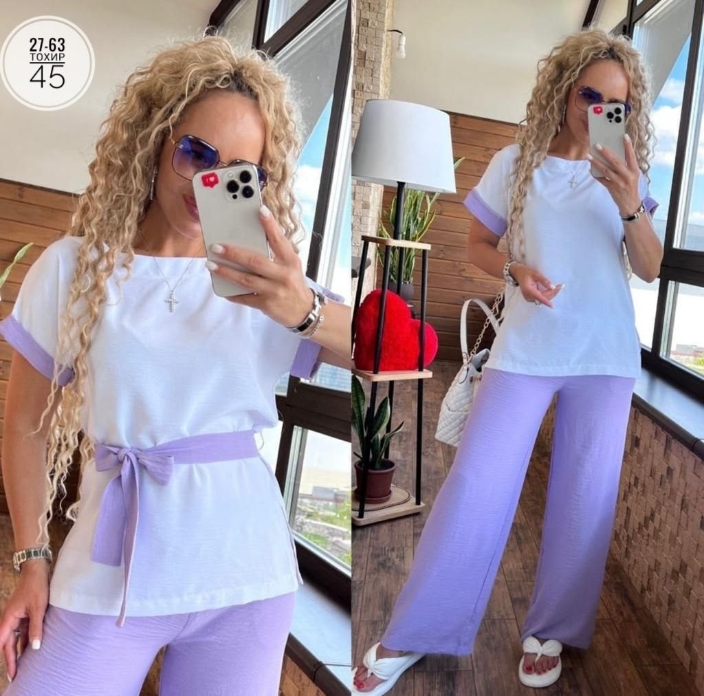 костюм двойка женский летний,костюм брючный палаццо,костюм двойка женская,костюм женский,женские летние костюмы