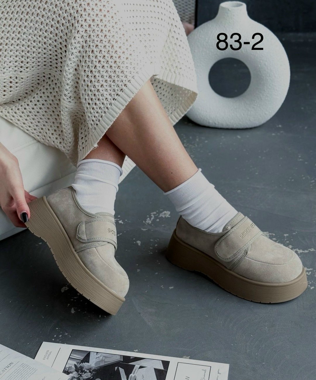 замшевые женские туфли-лоферы на платформе,, женская,босоножки cандалии,на платформе туфли