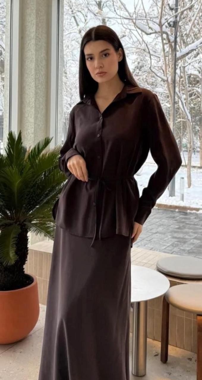 костюм с юбкой,брючный костюм,женские костюмы с юбкой,костюм атласный,юбка свободного кроя