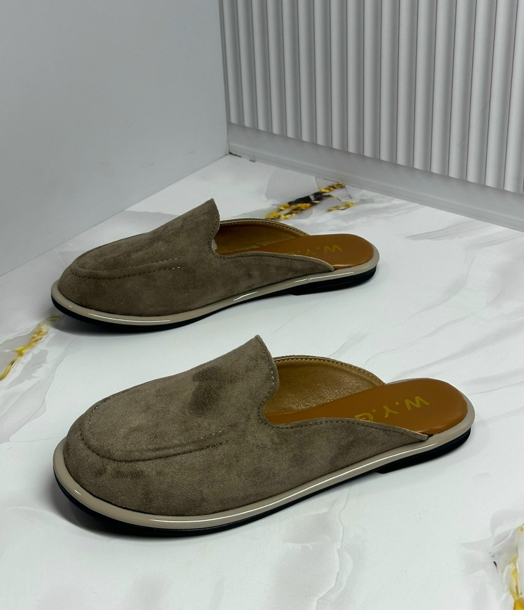 ,мюли замшевые,мюли женские,домашние тапочки,женская