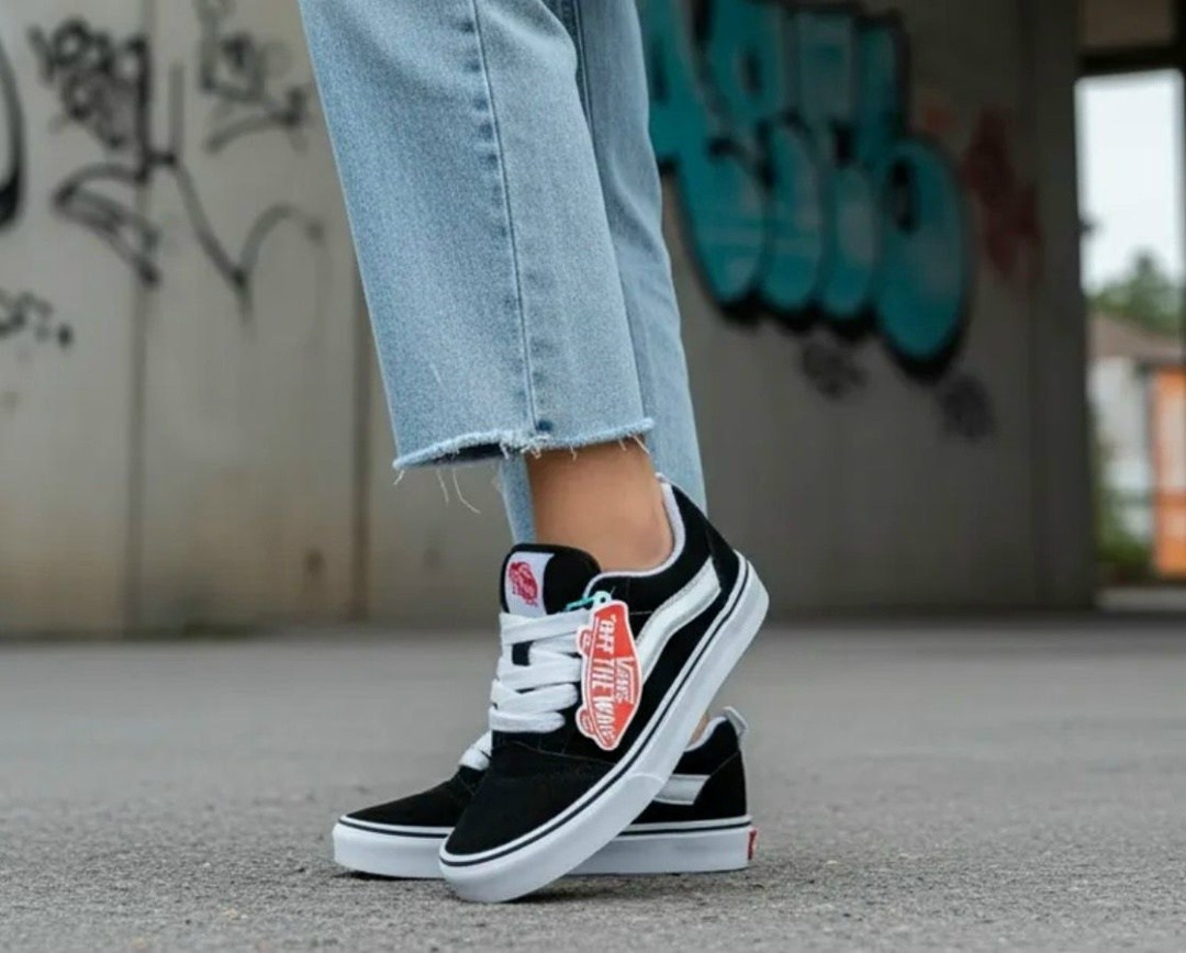 кеды мужские vans knu skool черные,,кроссовки vans knu skool,кеды vans knu skool mono black черные,vans knu skool черные