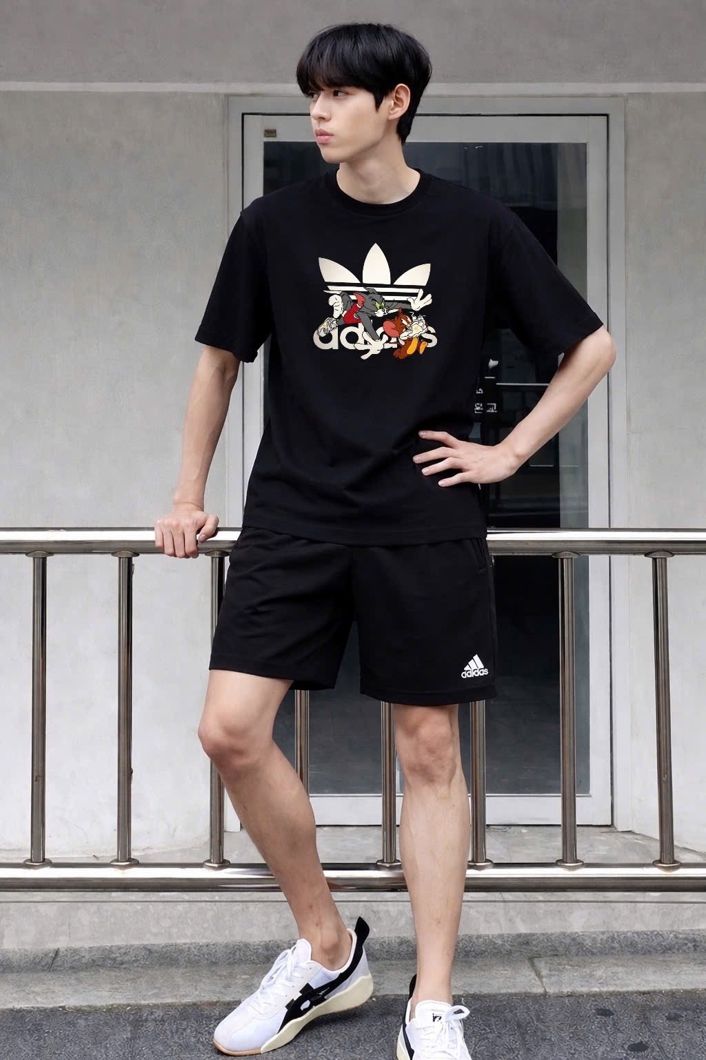 футболка мужская adidas,мужские майки adidas,adidas черный,одежда для парней,мужская футболка