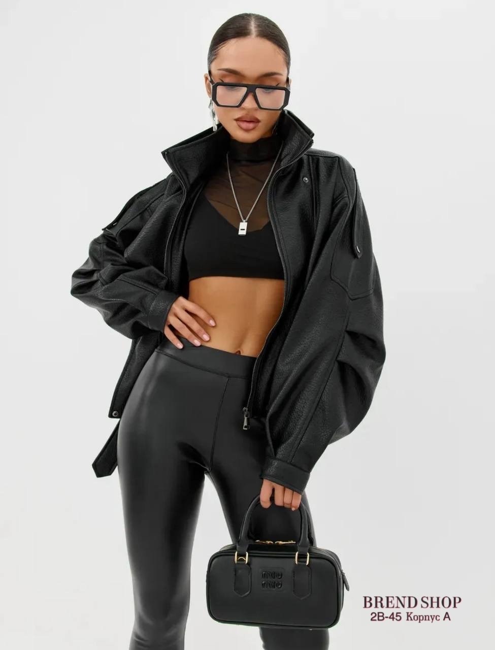 женская кожаная куртка,кожаная куртка,кожаная куртка женская nobrand ad166 черная 46-48 ru,косуха куртка кожаная,куртка бомбер