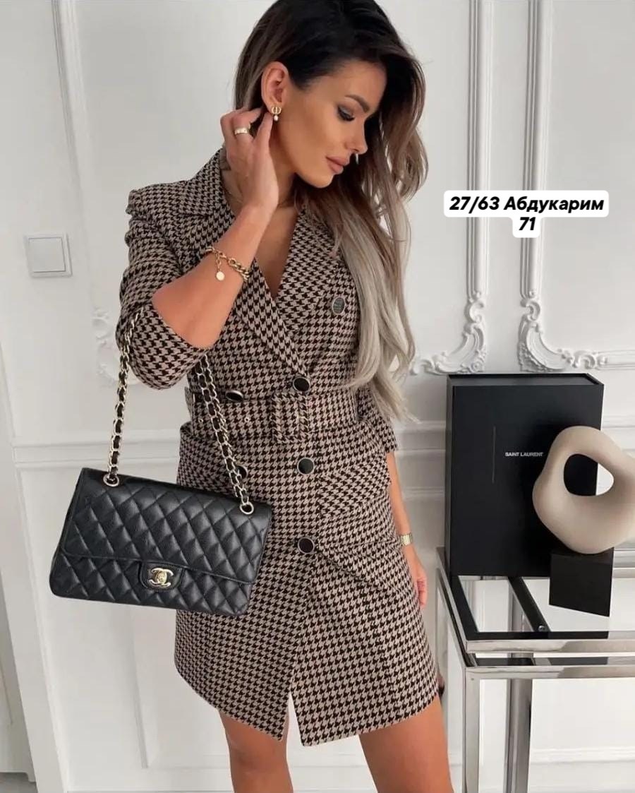 платье пиджак,женский длинный пиджак в клетку,платье пиджак в клетку,платье пиджак женское,костюм с юбкой