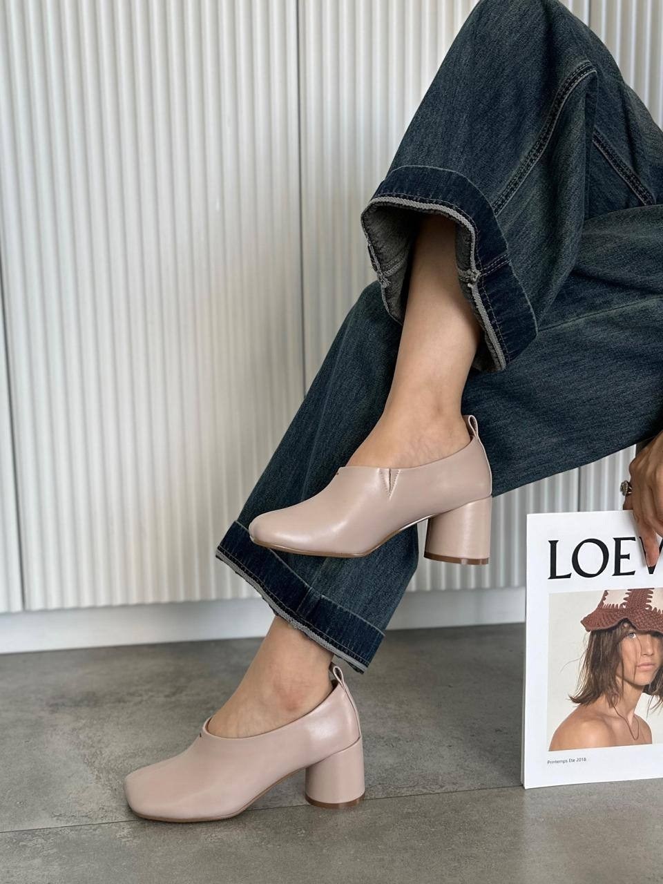 ,туфли женские на устойчивом каблуке натуральная, туфли,повседневные туфли, женская